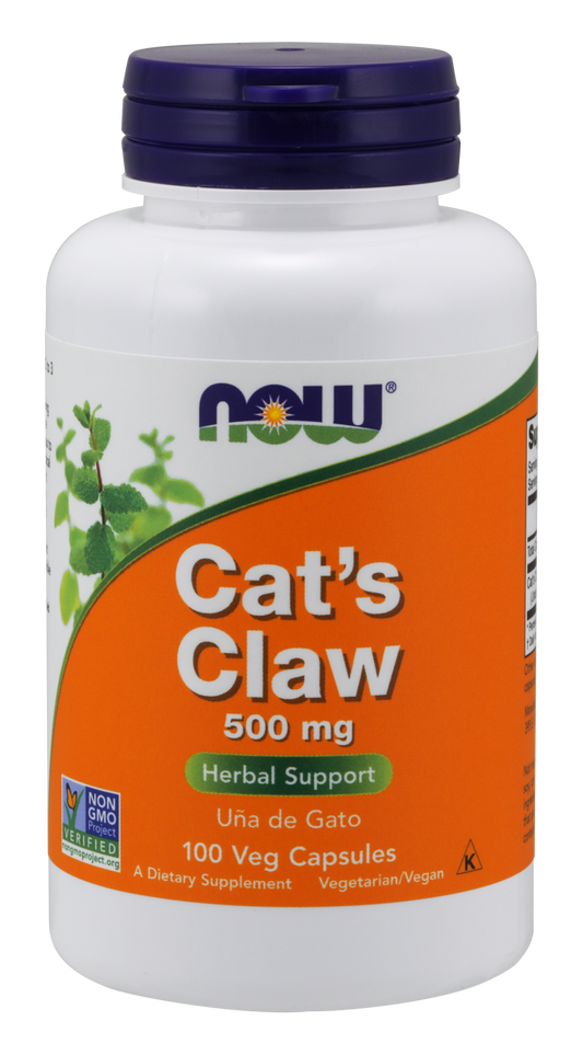 Cat's Claw 500 mg 100 Veg Caps