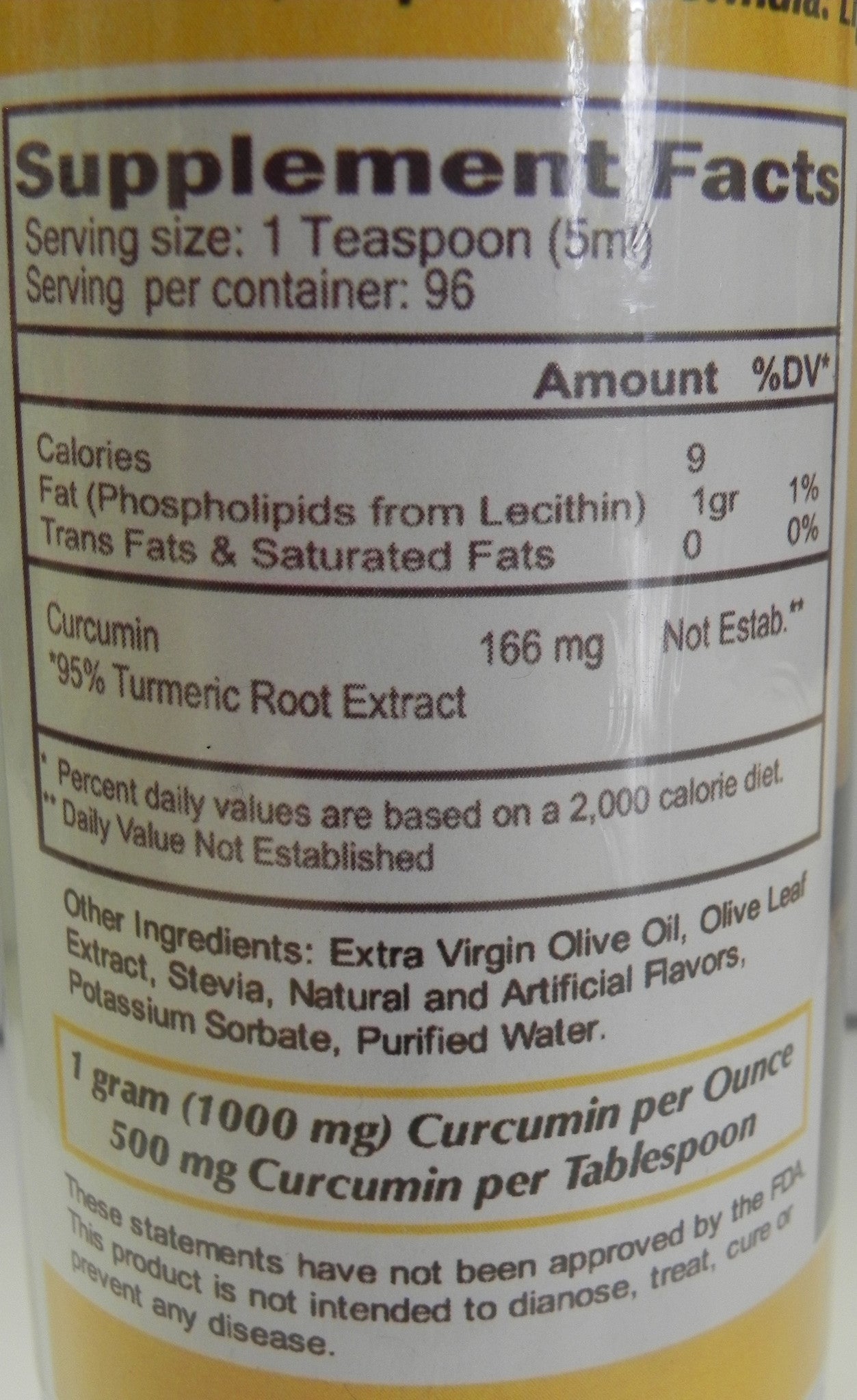 Liposomal Curcumin 16 oz